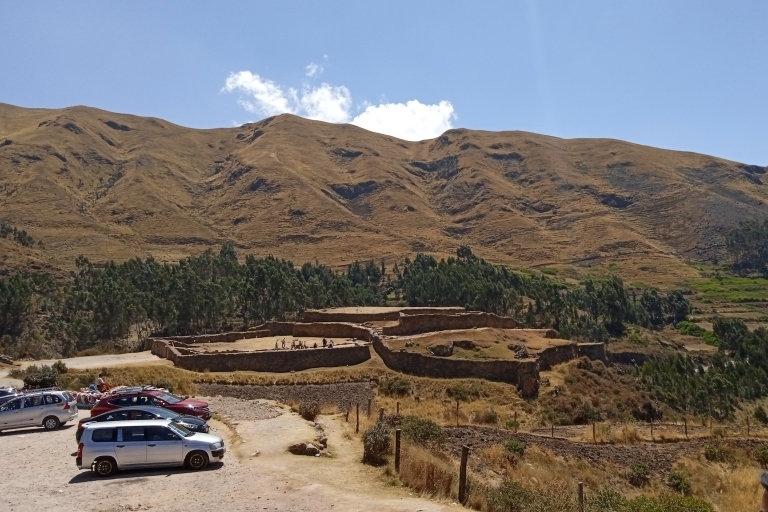 Cusco : visite panoramique en bus avec chamanisme et tissage de la laineBus panoramique de Cuzco