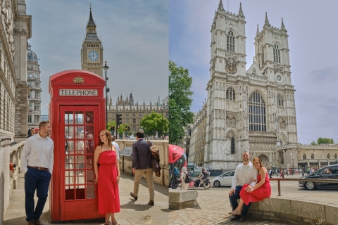 Londres: Sesión fotográfica profesional PRIVADA de 30 minutos en WestminsterLondres: Sesión fotográfica profesional de 30 minutos en Westminster