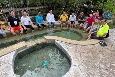 From Krabi: Khlong Thom Saltwater Hot Spring and Museum Tour Khlong Thom Day Tour with Thai Massage