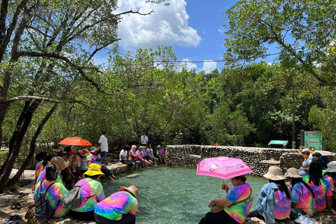 Desde Krabi: visita a las aguas termales y al museo de agua salada de Khlong ThomExcursión de un día a Khlong Thom con masaje tailandés