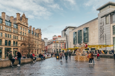 Manchester: Erster Entdeckungsspaziergang und Lesespaziergang