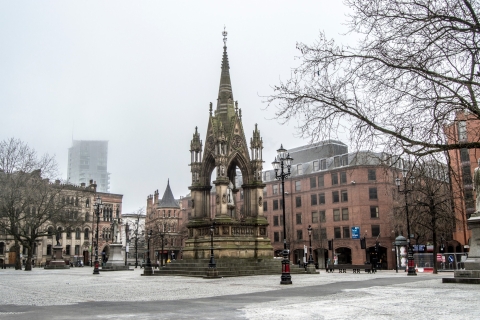 Manchester: Erster Entdeckungsspaziergang und Lesespaziergang