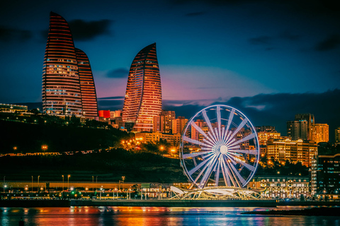 Baku:Full Day City Tour with Azerbaijani Lunch-all inclusiveBaku: Full Day Car Rental Tour with Azerbaijani Lunch