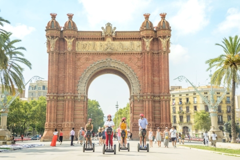 Barcelona: wycieczka z przewodnikiem po segwayu