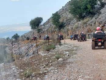 From Georgioupolis: Half-Day Quad ATV Safari