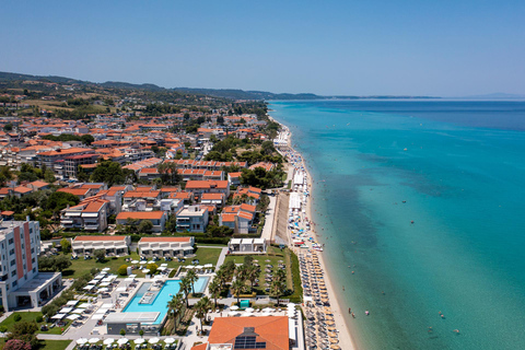 From Thessaloniki: Halkidiki Kassandra Beaches Private Tour