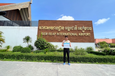 Aeropuerto de Siem Reap: traslado privado a la ciudad de Siem Reap