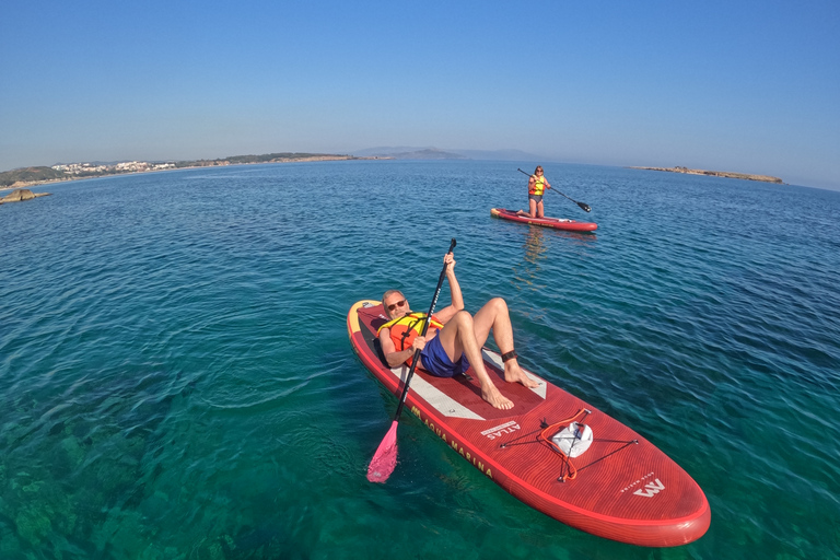 Chania: Lazareta Stand-up Paddle Boarding Erlebnis