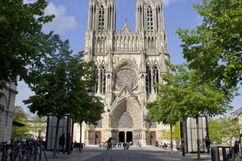 Reims: toegangsticket kathedraal Notre Dame en rondleiding