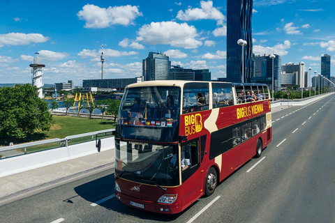 Viena: excursão de ônibus hop-on hop-off de 1 dia e trem do aeroporto da cidade