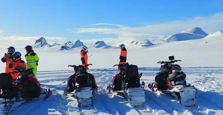 Langjökull Glacier Snowmobile Trip with Guide GetYourGuide