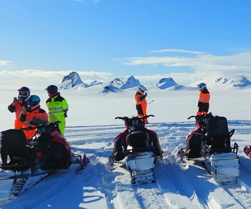 From Geysir: Snowmobile Adventure on Langjökull Glacier