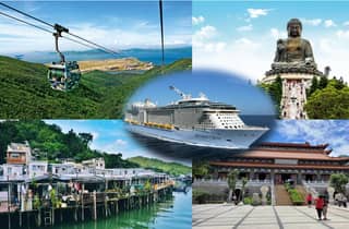 Hongkong: Landausflug zur Insel Lantau für Kreuzfahrtschiff-Passagiere