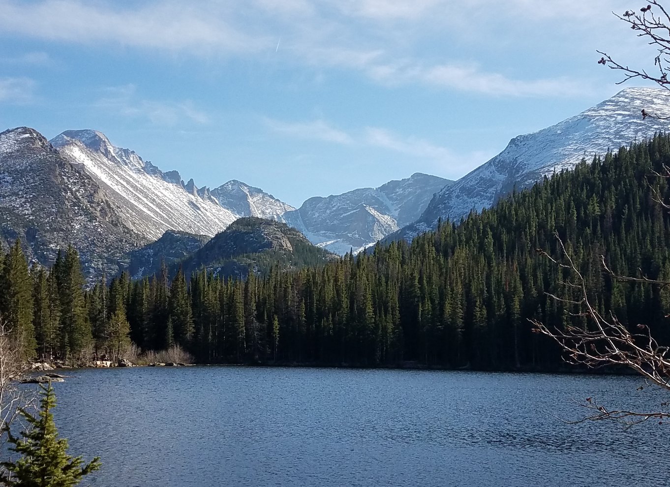 Fra Denver: Rocky Mountain National Park vinter/forårstur