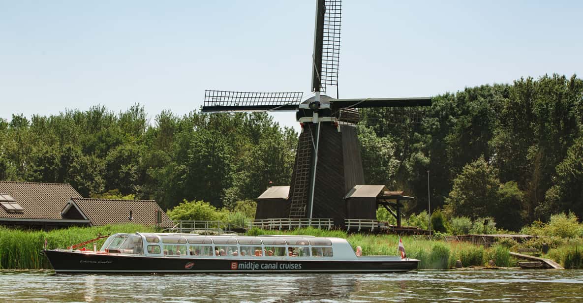 Afbeelding 4 van Haarlem: rondvaart langs de windmolens + rondleiding door de windmolen