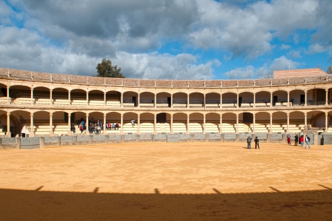 Van Malaga: Ronda privé begeleide dagtocht & toegang tot de arena