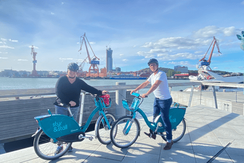 Göteborg: visite à vélo des points forts de la ville avec transfert