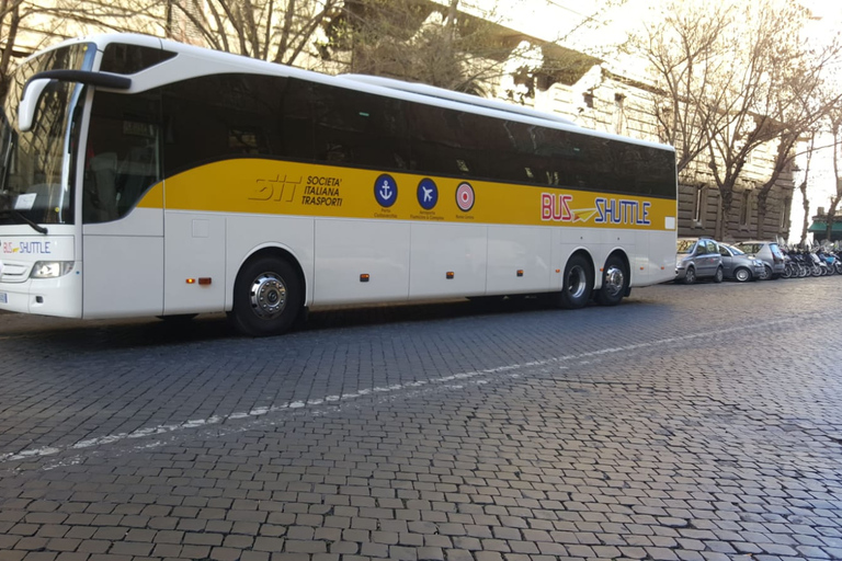 Lotnisko Fiumicino: Transport autobusem z i do WatykanuW jedną stronę z Watykanu na lotnisko Fiumicino