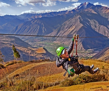 Zipline-tur over Den Hellige Dal