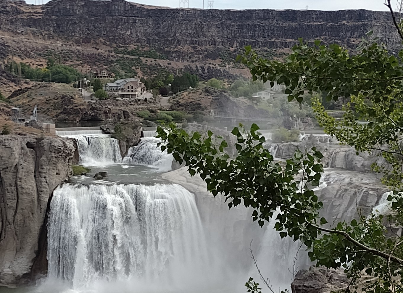 Twin Falls: Shoshone Falls & City Tour Halvdagstur med guide