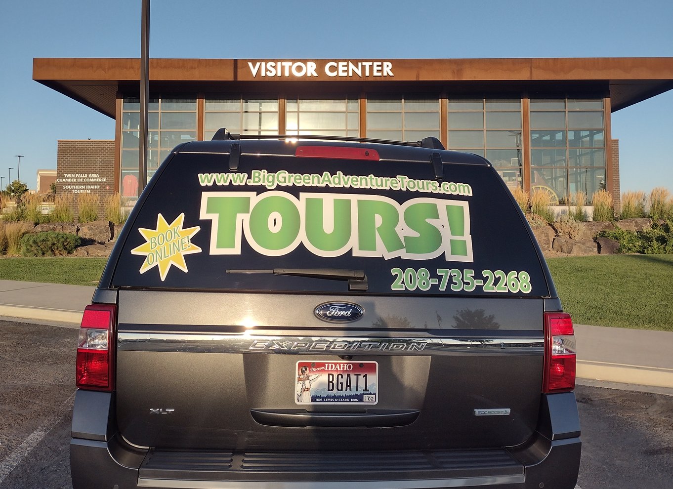 Twin Falls: Shoshone Falls & City Tour Halvdagstur med guide