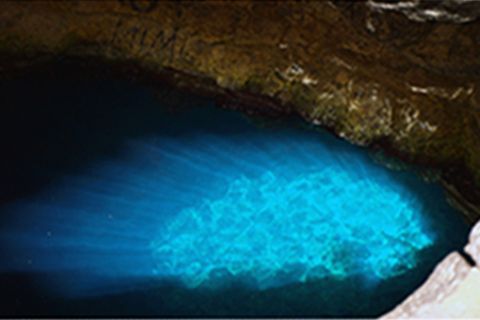 Da Santa Maria: tour dell'isola di Sal con visita alla grotta Blue Eye