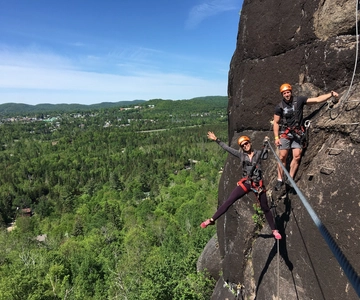 Tyroparc: Via Ferrata e Caminhadas nas Laurentians