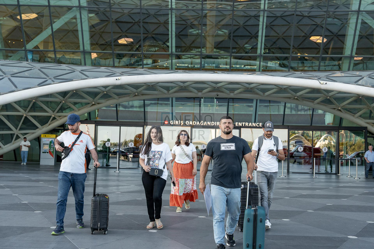 Baku: Private Transfer to/from Heydar Aliyev Airport BESTSELLER OPTION