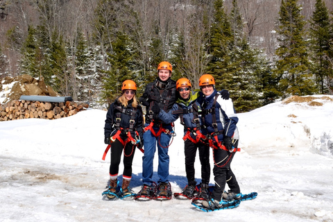 Tyroparc: Mega Ziplines and Hiking in the LaurentiansWinter: 2 Mega Ziplines and Hiking