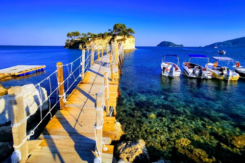 Zakynthos : Excursion d'une demi-journée à l'île de la Tortue et aux grottes de Keri