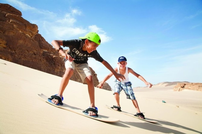 Sharm El Sheikh: Wycieczka na pustynię i sporty morskie z lunchem