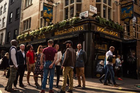 Londen: Soho-muziek en historische pubs-ervaring