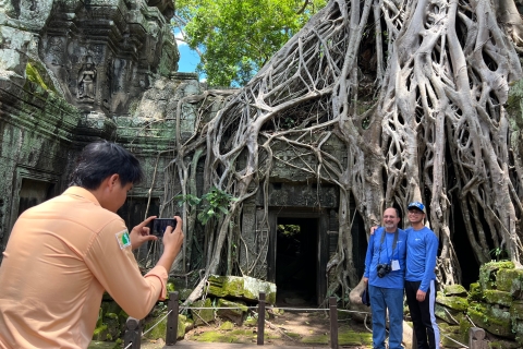 Siem Reap: całodniowa świątynia Angkor Wat z zachodem słońcaCałodniowe doświadczenie w małej grupie Angkor z zachodem słońca?