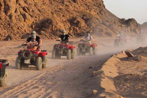 Sharm-el-Sheikh: ATV, Ras Mohammed mit Mittagessen und Tauchgang OptionWüsten-Quadbike & Schnorcheln in Ras Mohammed mit Mittagessen