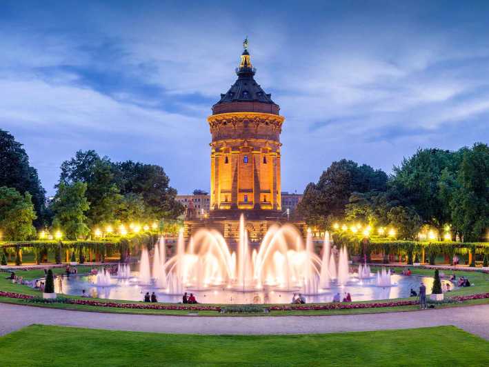 Mannheim: Old Town & Water Tower Smartphone App Game Quest