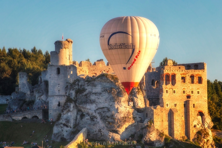 Krakau: privé heteluchtballonvlucht met champagne