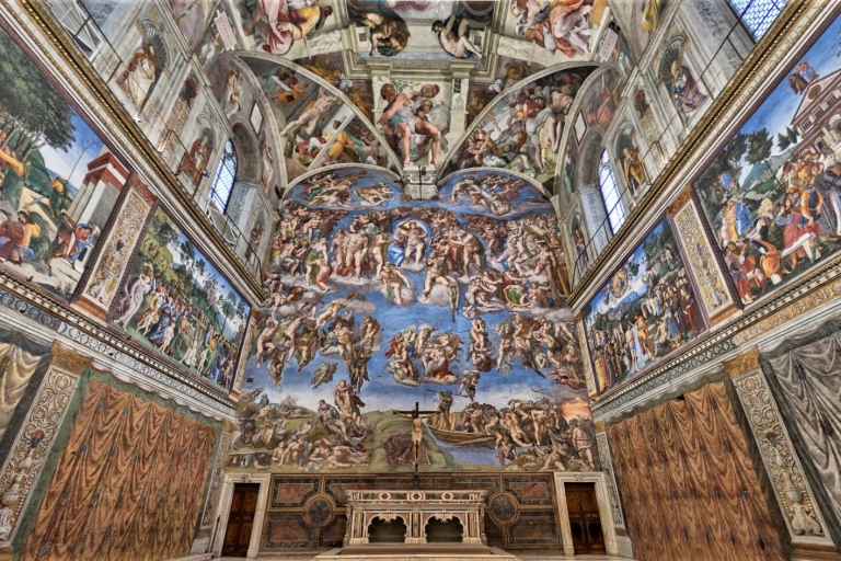 Rome : billet pour les musées du Vatican et la chapelle Sixtine avec pizza