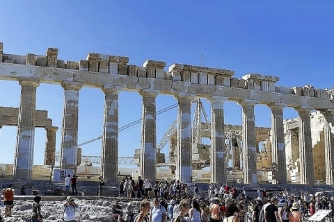 Akropolis: 3D-Darstellungen & Audio-Selbstführung w/AR