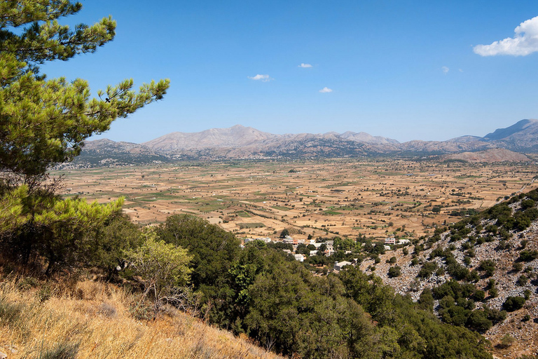 Från Chania: Dagstur till Zeus grotta och bergiga östra KretaPremiumfordon med 3 säten