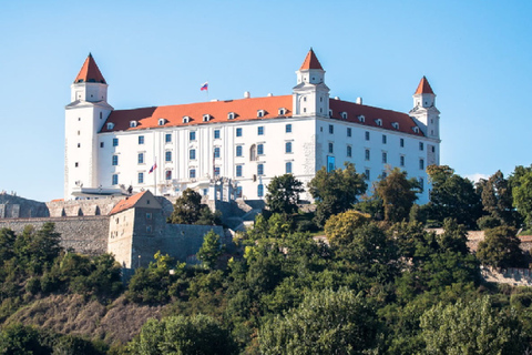 De Vienne: visite privée d'une journée du château de Devin et de Bratislava