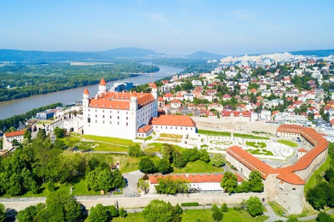 Da Vienna: tour privato di un giorno al castello di Devin e Bratislava