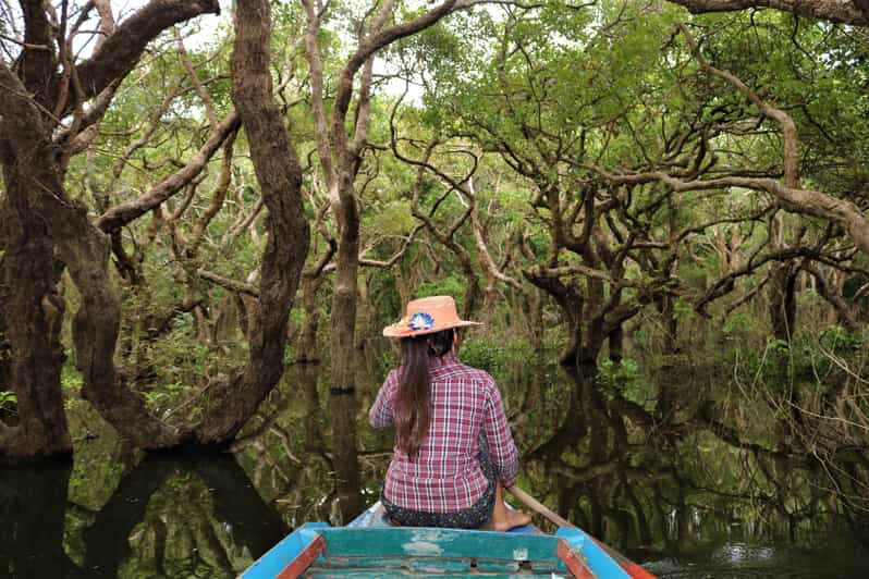 Siem Reap: Jezero Tonle Sap - rybářská vesnice a zaplavený les