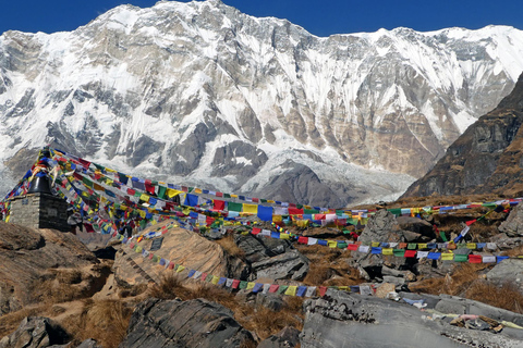 Pokhara : 7 jours de trek au camp de base de l&#039;Annapurna avec source d&#039;eau chaude