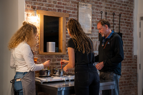 Bruges: Belgian Waffle-Making Workshop with Beer Tasting In the Center of Bruges