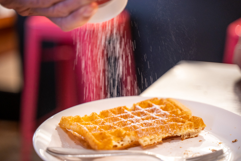 Ghent: Workshop de fabricação de waffles belgas com degustação de cerveja