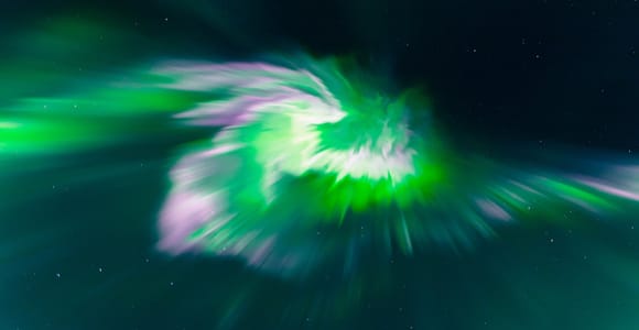 Kiruna: Northern Lights Tour with Photos