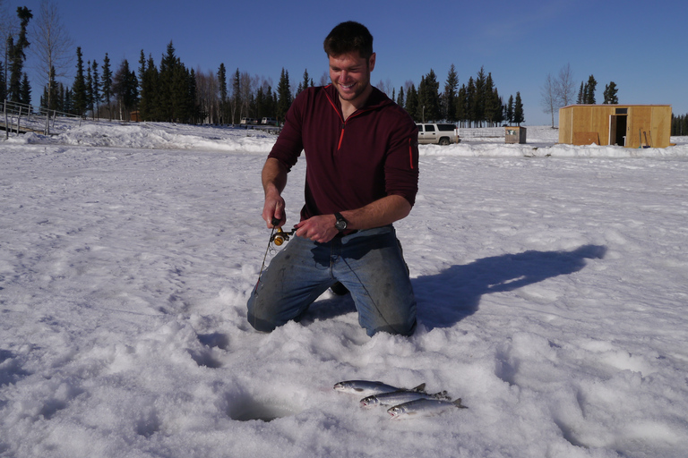Fairbanks: halve dag ijsvissenFairbanks: Halve dag ijsvissen