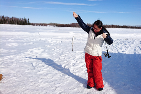 Fairbanks: halve dag ijsvissenFairbanks: Halve dag ijsvissen