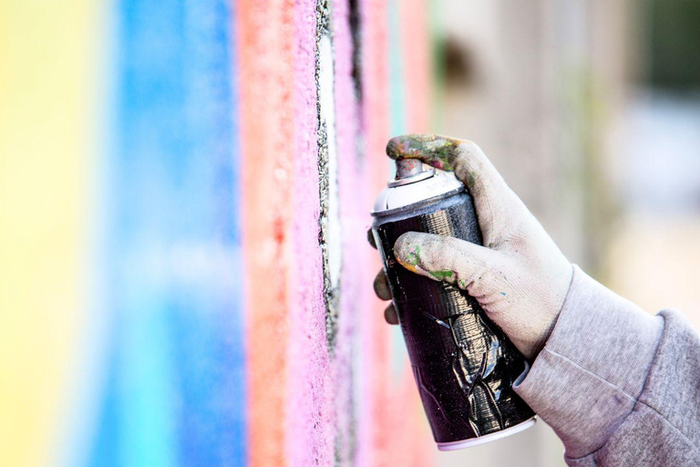 Atelier de graffiti à la bombe à Cologne