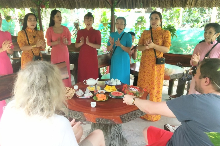 De Hô-Chi-Minh-Ville : journée delta du Mékong en groupe VIPVisite guidée de luxe en groupe